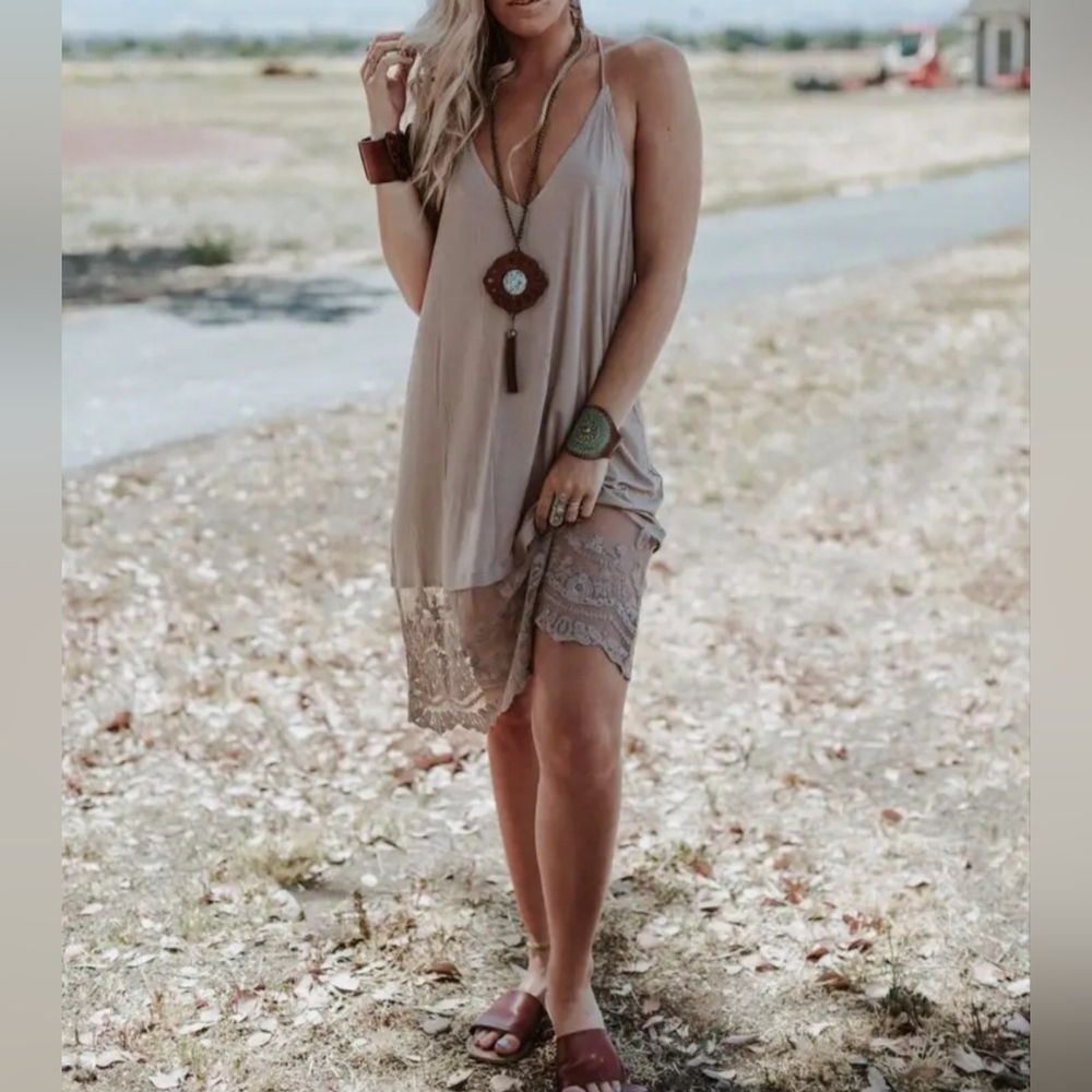 Prima Lace Slip Dress